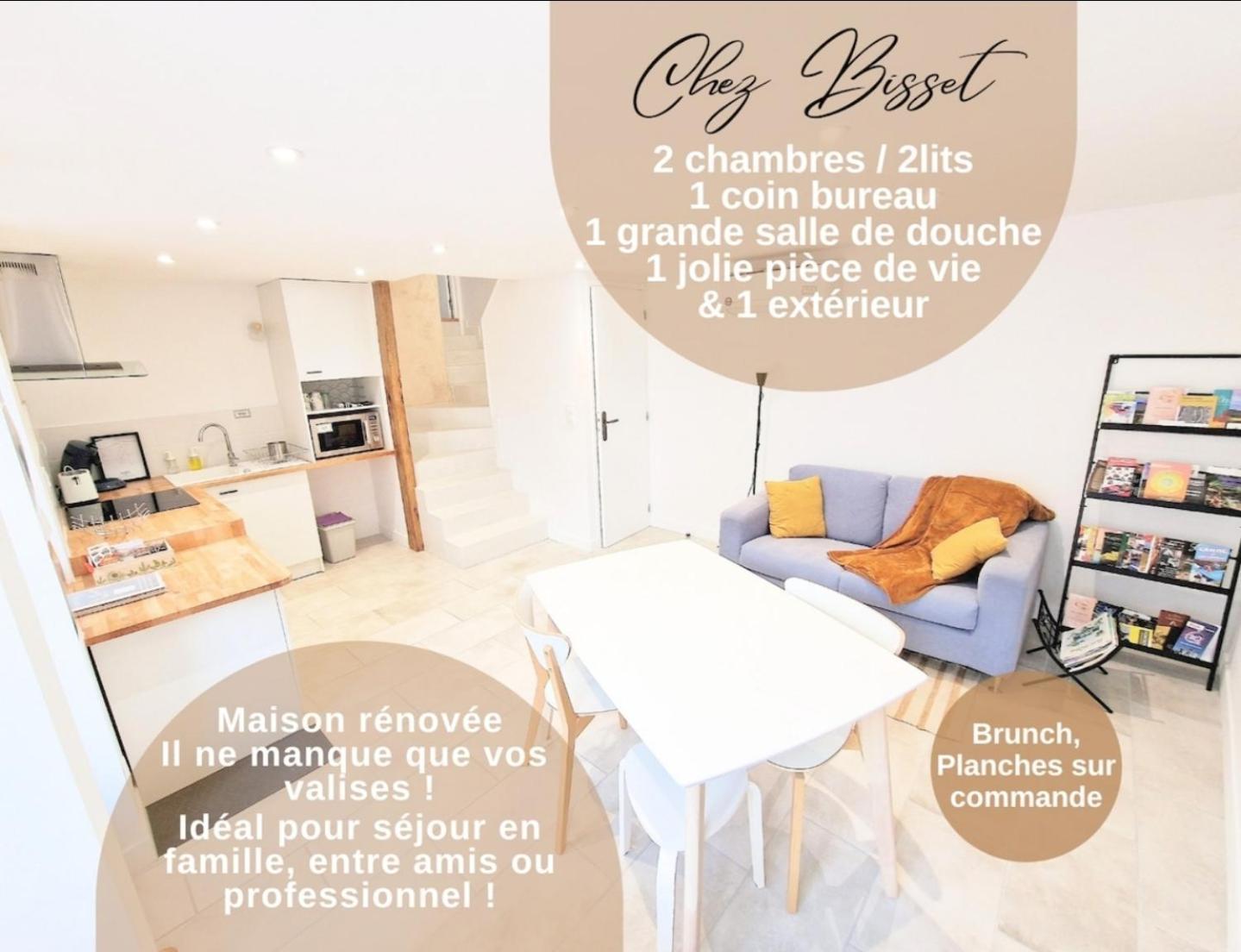Gite Chez Bisset_2Chambres 4Personnes Lezoux Bagian luar foto